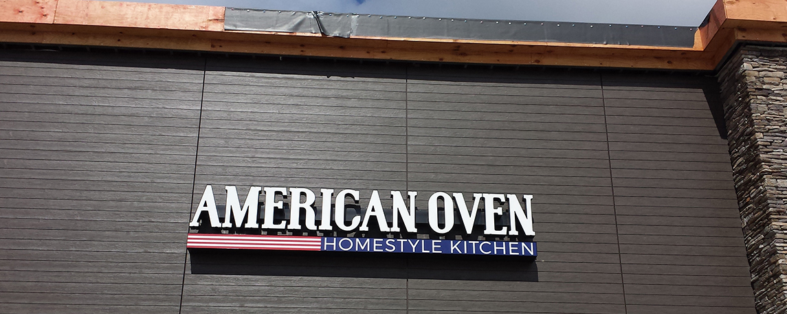American Oven- By Akers Signs