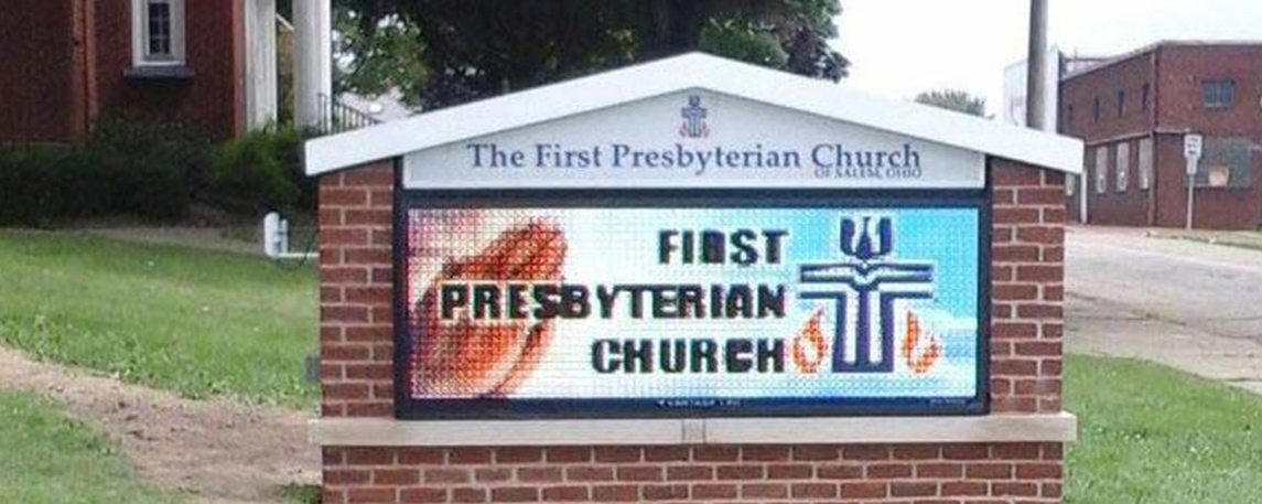 First Presbyterian of Salem - By akerssigns